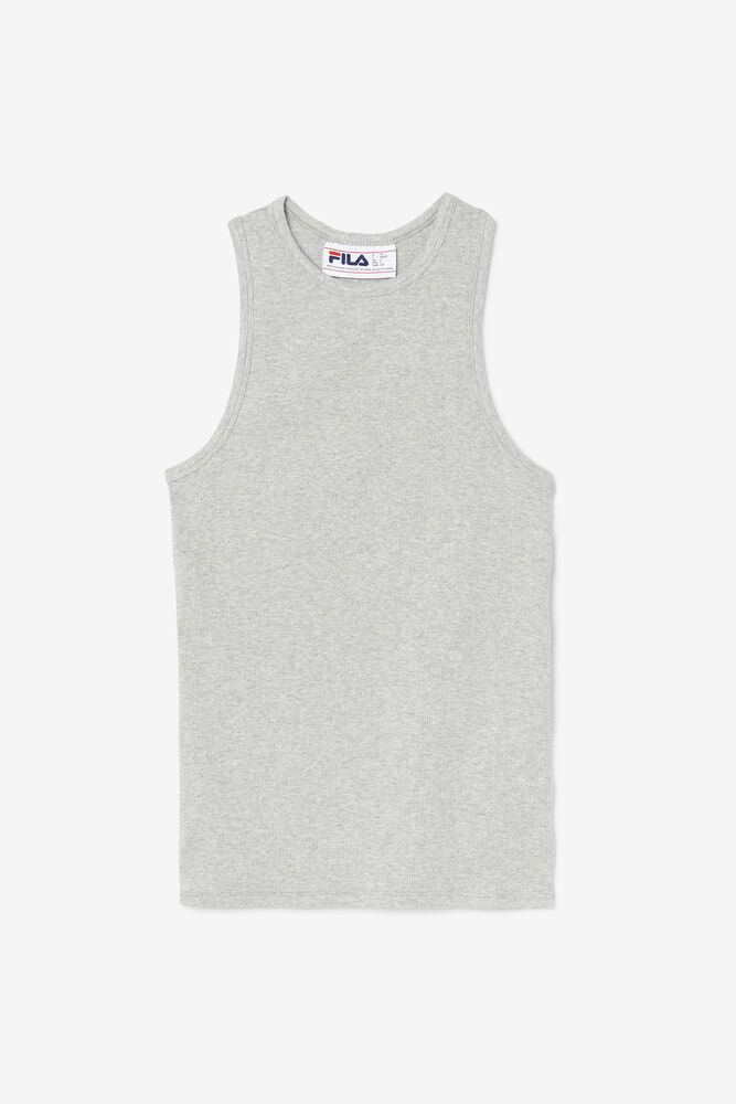 Fila Alexia Grey Tank Top Womens - NZ 15764-WSMQ